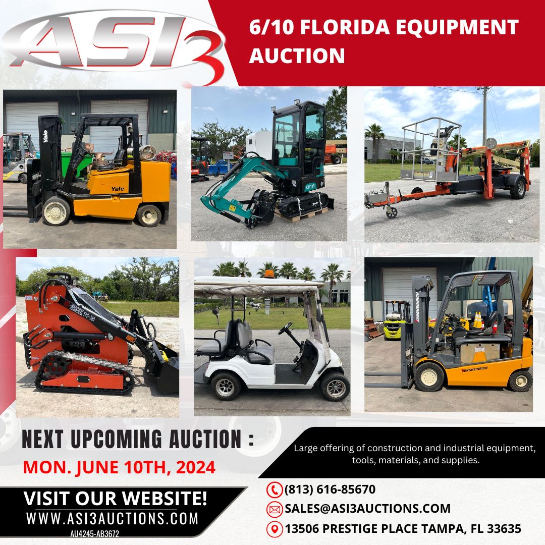 Auctions ASI3 Auctions Equipment Auctions